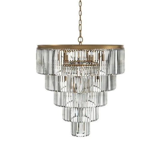 Leyland Tiered Round Chandelier - thebelacan