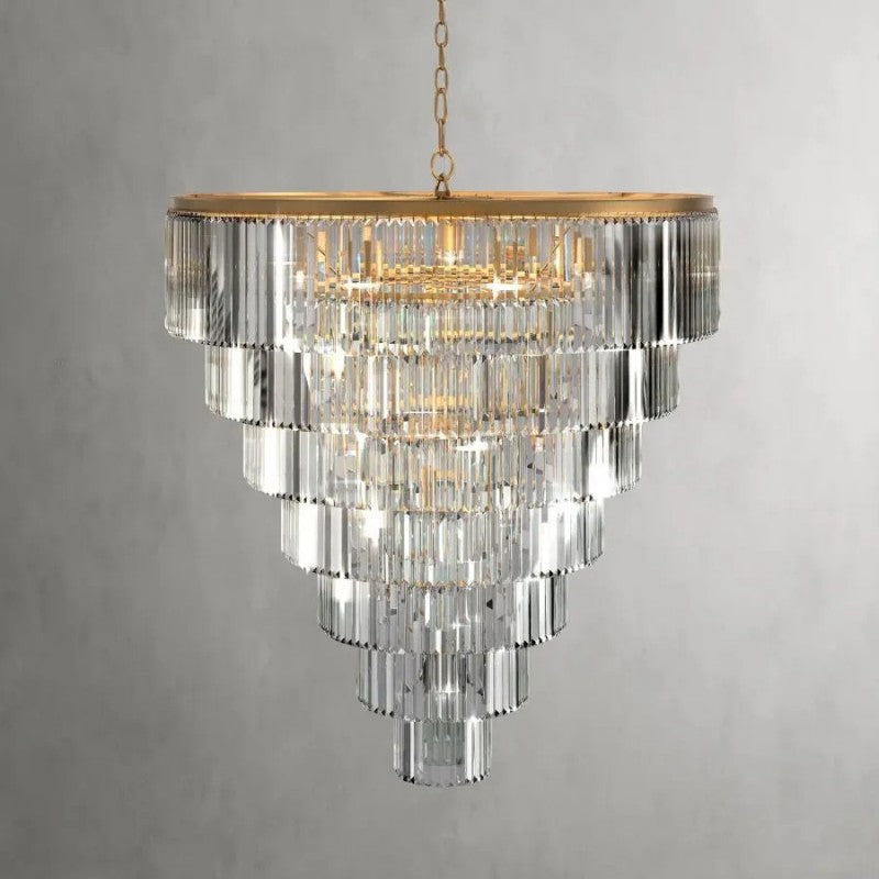 Leyland Tiered Round Chandelier - thebelacan