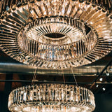 Lita Round Crystals Chandelier - thebelacan