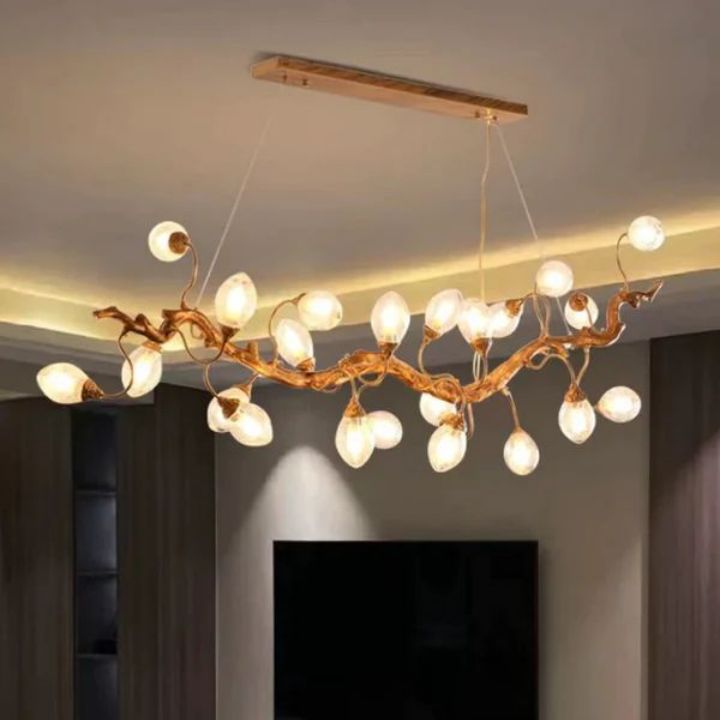 Lotus Luxury Branch Chandelier,Modern Chandelier,Chandelier Art ...