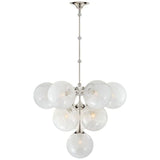 Loya Glass Globes Chandelier 28″ D 33″ D - thebelacan