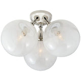 Loya Glass Globes Flushmount - thebelacan