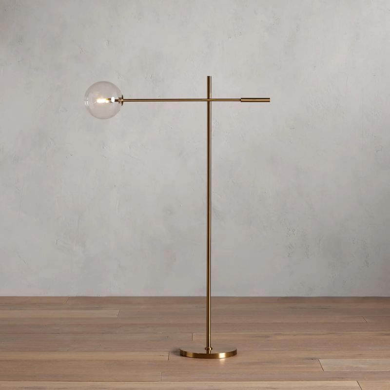 Modern Apolo Glass Ball Floor Lamp - thebelacan