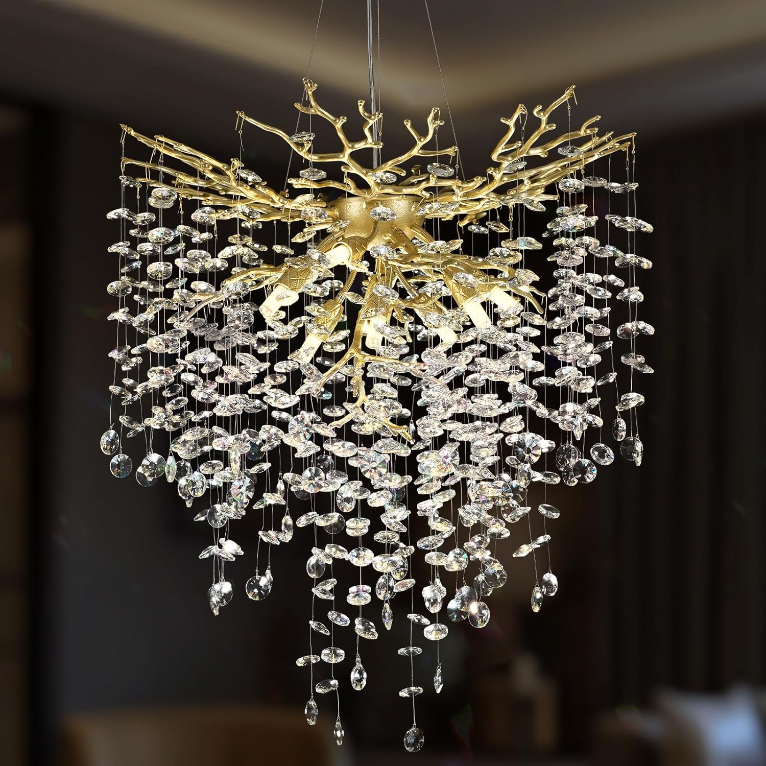 Modern Crystal Chandelier For Dining Room - thebelacan