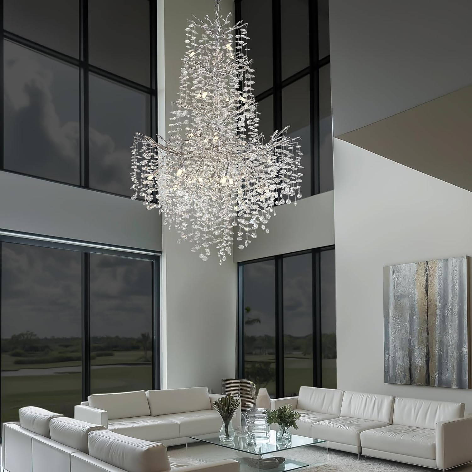 Modern Crystal Chandelier For Dining Room - thebelacan