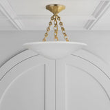 Modern Mollino Semi Flush Mount - thebelacan