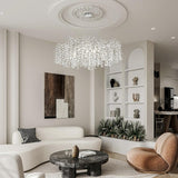 Modern Tree Branch Crystal Chandelier 55"L 30"D 40"D - thebelacan