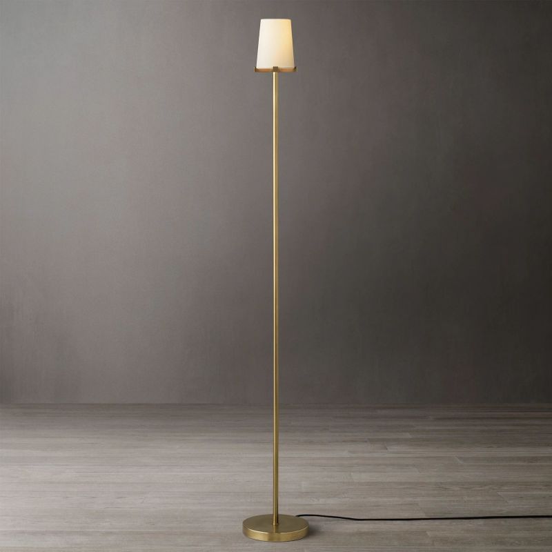 Kuseau Fabric Shade Floor Lamp - thebelacan