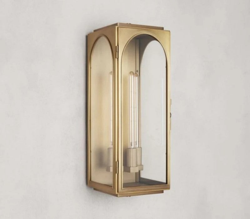 Palladian Outdoor Wall Sconce 13"H 19"H 24"H - thebelacan