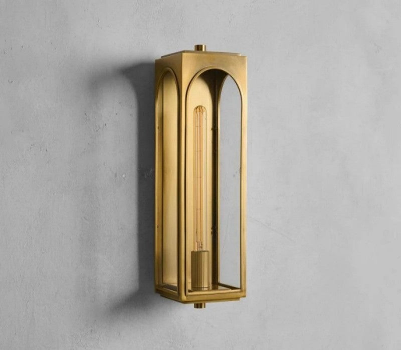 Palladian Outdoor Wall Sconce 13"H 19"H 24"H - thebelacan