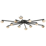 Propeller Alabaster Flushmount 8-Light 12-Light - thebelacan