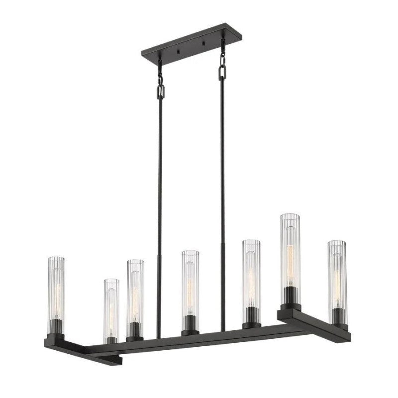 Quinton Linear Chandelier 44"W 56"W - thebelacan