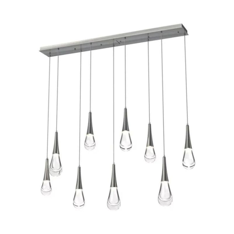 Raindrop Glass Linear Chandelier - thebelacan