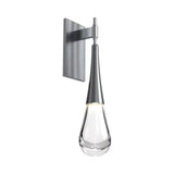 Raindrop Glass Square Solitaire Wall Sconce - thebelacan