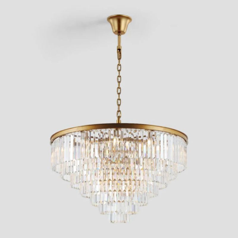 Rhea Multi-Tier Round Chandelier - thebelacan