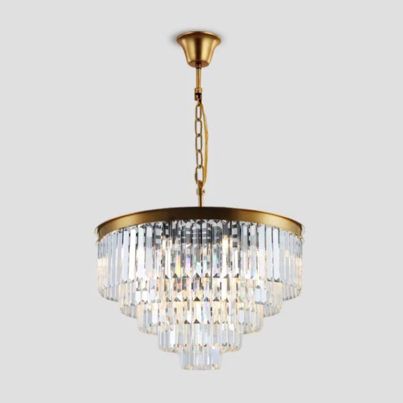 Rhea Multi-Tier Round Chandelier - thebelacan