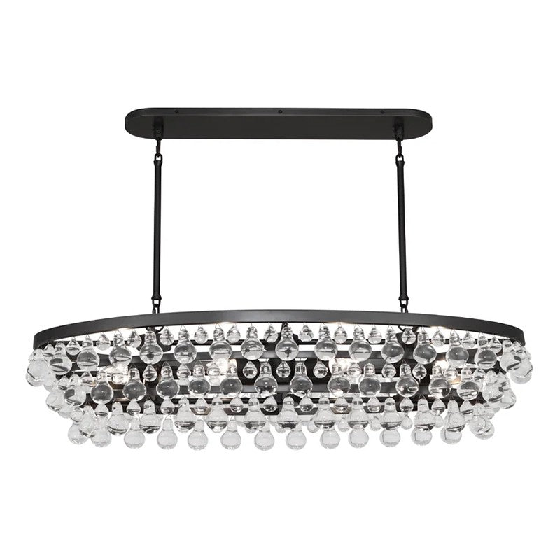 Robert Abbey Bling Oval Chandelier 8-Light - thebelacan