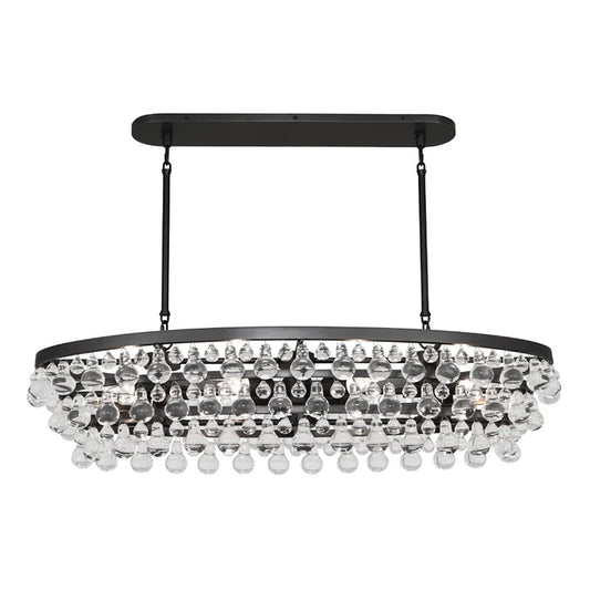 Robert Abbey Bling Oval Chandelier 8-Light - thebelacan