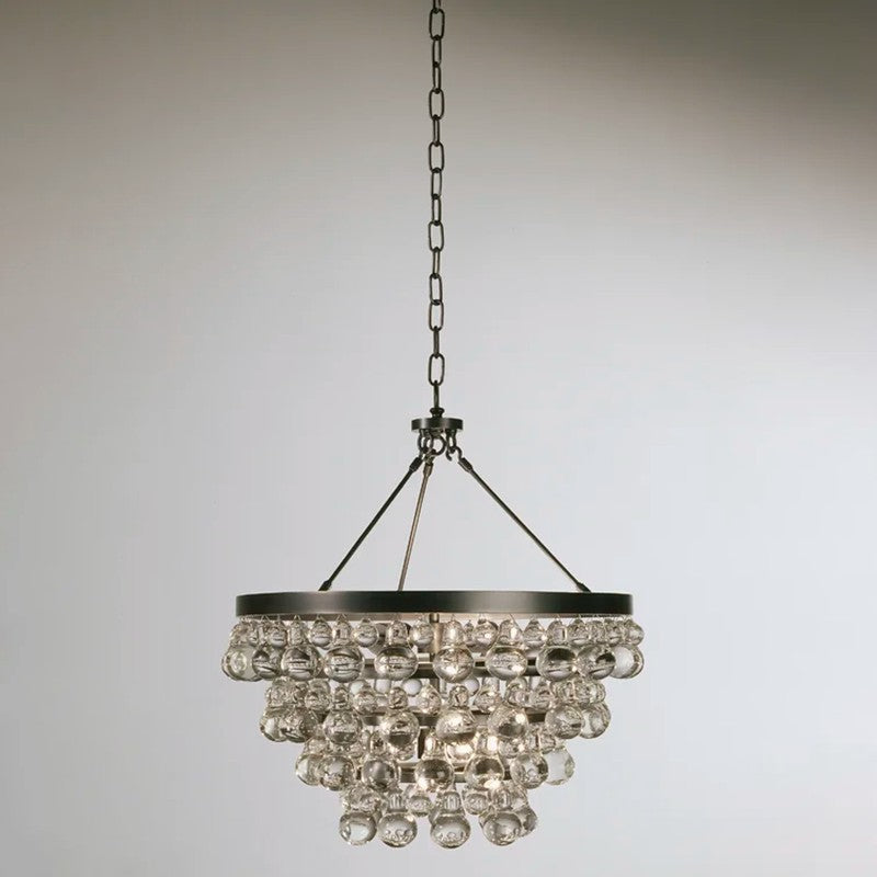 Robert Abbey Bling Round Chandelier 4-Light - thebelacan