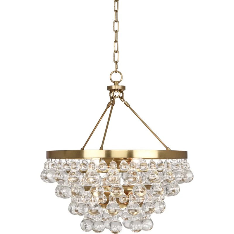 Robert Abbey Bling Round Chandelier 4-Light - thebelacan