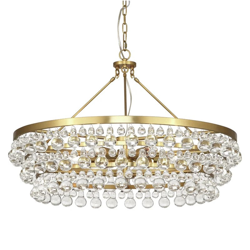 Robert Abbey Bling Round Chandelier 6-Light - thebelacan