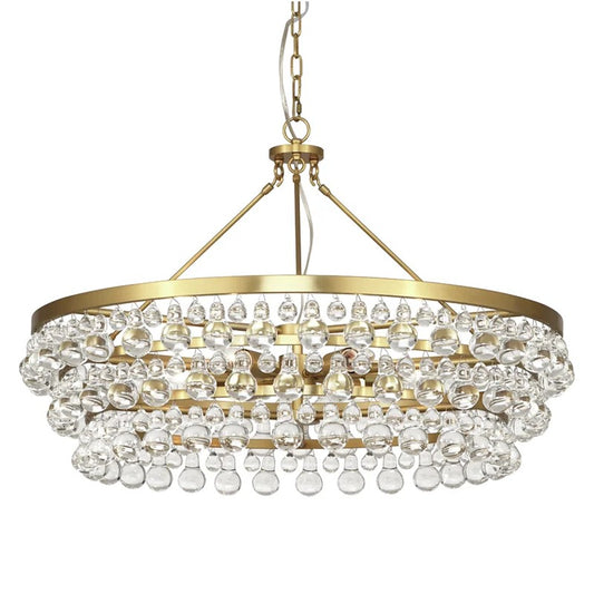 Robert Abbey Bling Round Chandelier 6-Light - thebelacan