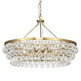 Robert Abbey Bling Round Chandelier 6-Light - thebelacan