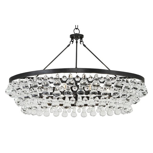 Robert Abbey Bling Round Chandelier 6-Light - thebelacan