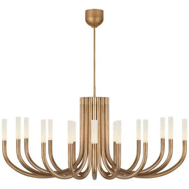 Rossa Large Oval Chandelier - thebelacan