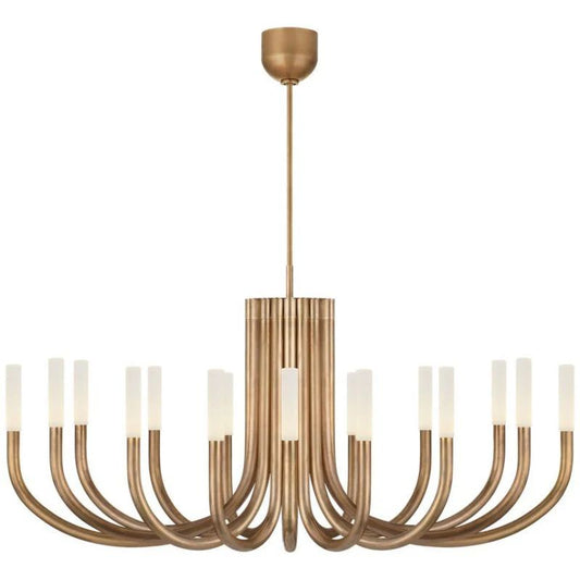 Rossa Large Oval Chandelier - thebelacan