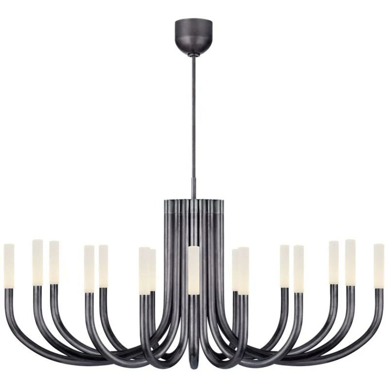 Rossa Large Oval Chandelier - thebelacan