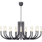 Rossa Large Oval Chandelier - thebelacan