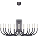 Rossa Large Oval Chandelier - thebelacan