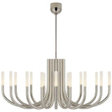 Rossa Large Oval Chandelier - thebelacan