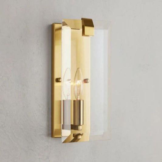 Salomon Square Wall Sconce 6" - thebelacan