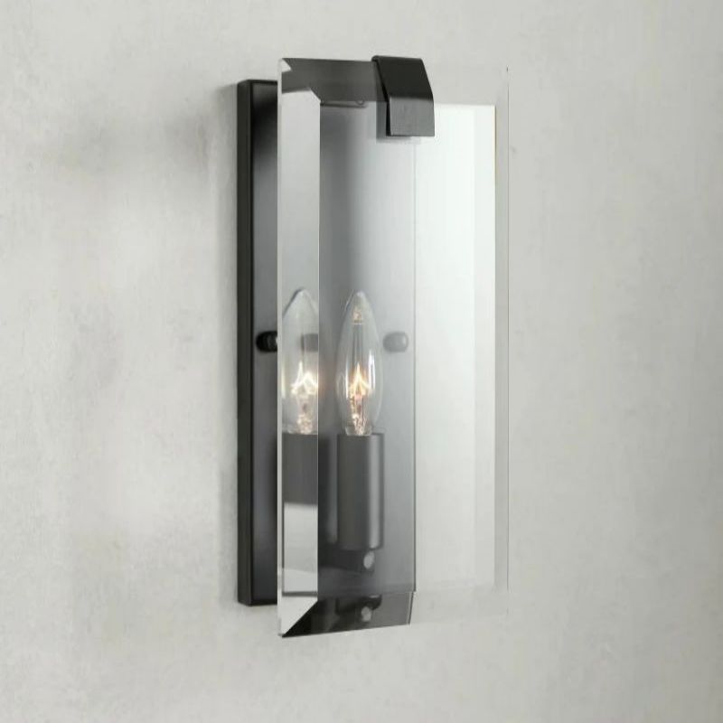 Salomon Square Wall Sconce 6" - thebelacan