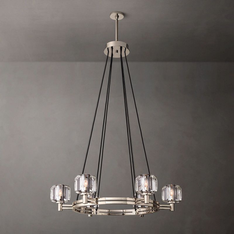 Sebendek Round Chandelier 36" - thebelacan