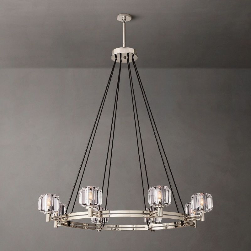 Sebendek Round Chandelier 48" - thebelacan