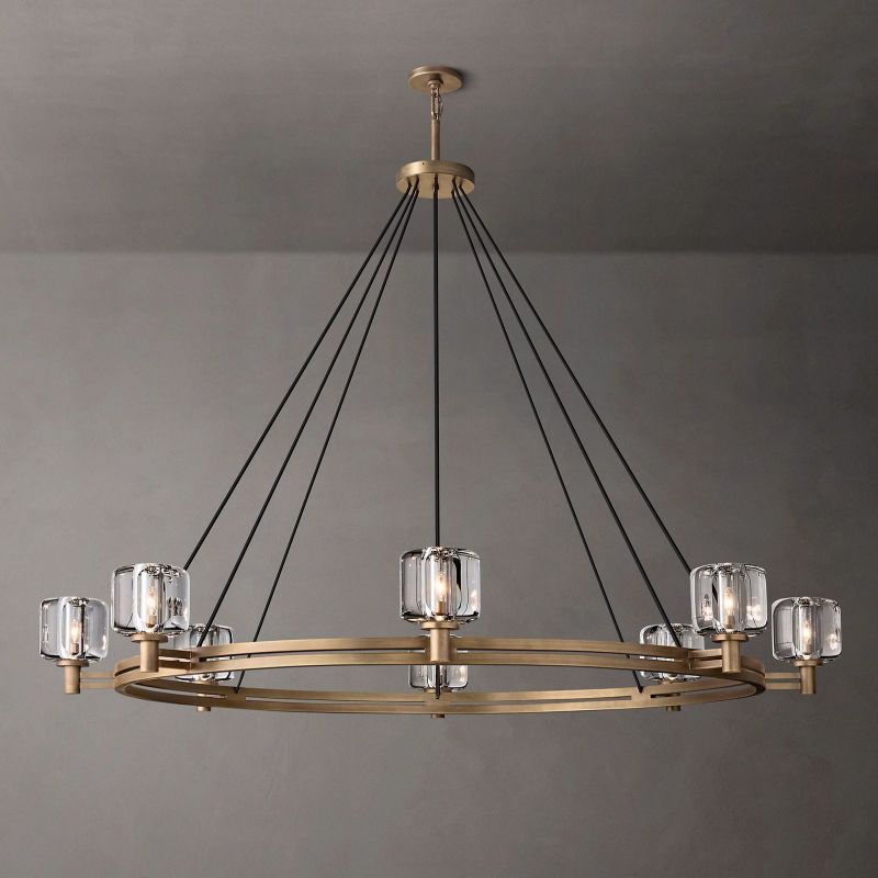 Sebendek Round Chandelier 60" - thebelacan