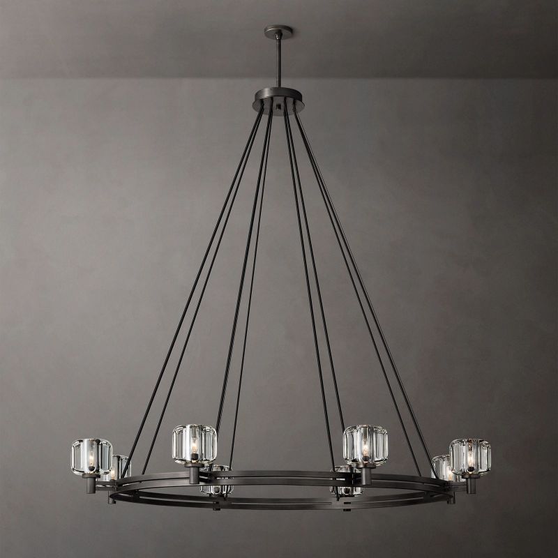 Sebendek Round Chandelier 60" - thebelacan