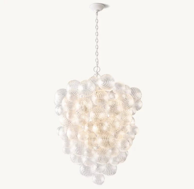 Talia Grape Glass Ball Chandelier - thebelacan