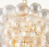 Talia Grape Glass Ball Chandelier - thebelacan