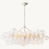 Talia Linear Glass Ball  Chandelier 51 " - thebelacan