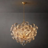 Talia Round Glass Ball Chandelier 38" - thebelacan