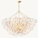 Talia Round Glass Ball Chandelier 66" - thebelacan