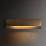 Tazar Horizontal Rectangular Sconce - thebelacan