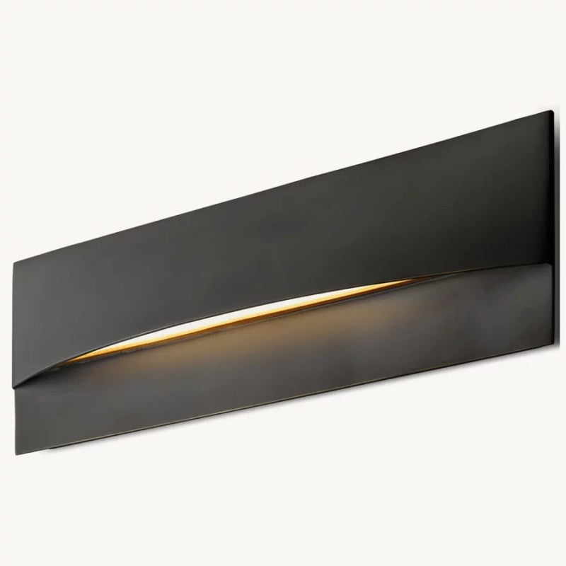 Tazar Horizontal Rectangular Sconce - thebelacan