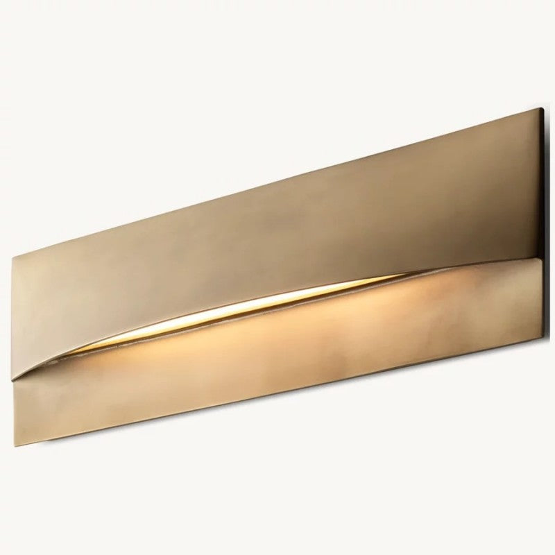 Tazar Horizontal Rectangular Sconce - thebelacan