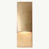 Tazar Vertical Rectangular Sconce 18"H - thebelacan