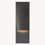 Tazar Vertical Rectangular Sconce 18"H - thebelacan